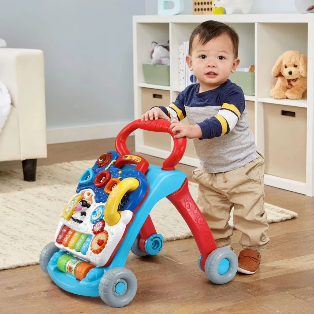 VTech sit to stand walker